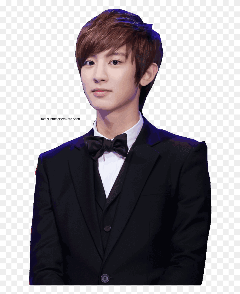 640x967 Park Chanyeol Tuxedo, Tie, Accessories, Accessory HD PNG Download