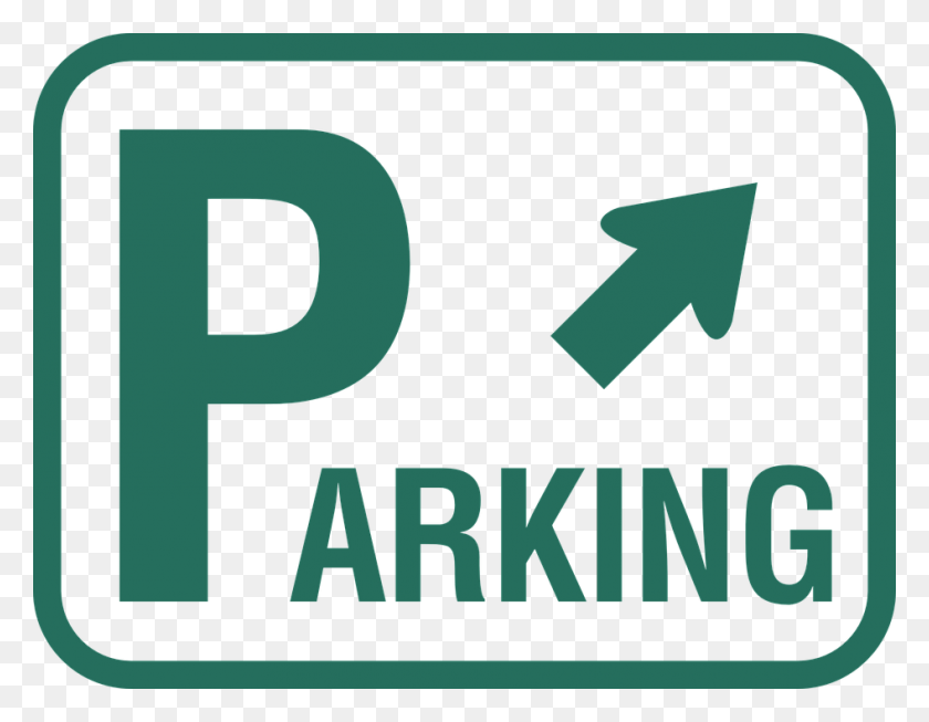 946x720 Parking Traffic Arrow Road Park Drive Car Parking Sign Clip Art, Word, Text, Alphabet HD PNG Download