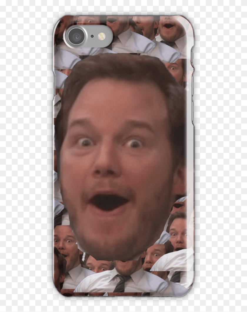 527x1001 Parks And Rec Chris Pratt Funny Face, Person, Human, Head HD PNG Download