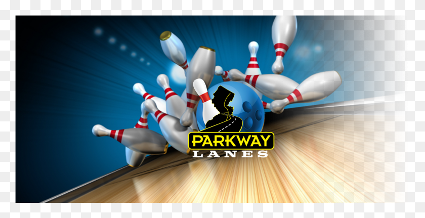 1262x601 Parkway Lanes Background Revised Bowling Alley, Bowling Ball, Sport, Ball HD PNG Download