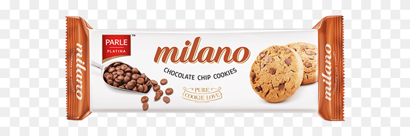 577x219 Parle Milano Chocolate Chip Cookies, Food, Plant, Cookie HD PNG Download