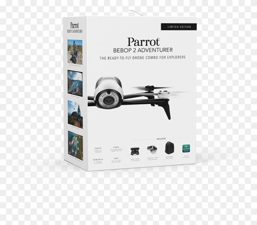 801x693 Parrot Bebop 2 Adventurer In The Box Game Controller, Electronics, Camera, Gun HD PNG Download