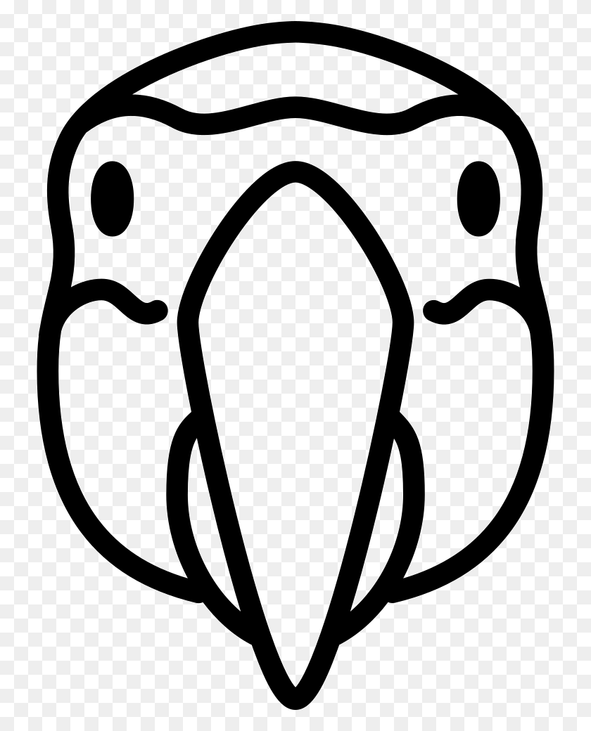 736x980 Parrot Head Comments Sketch Of Face Of Parrot, Sunglasses, Accessories, Accessory HD PNG Download