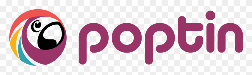 1906x469 Parrot Poptin Logo, Number, Symbol, Text HD PNG Download