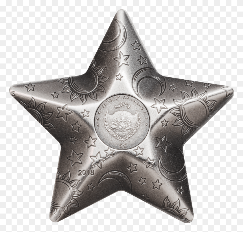 911x869 Part Of The Collection Silver Charms Estrela De Natal Animada, Symbol, Star Symbol, Tattoo HD PNG Download