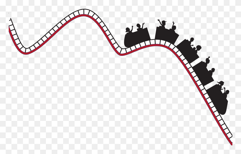 2266x1382 Partial Roller Coaster Image Roller Coaster Clipart, Axe, Tool, Reptile HD PNG Download