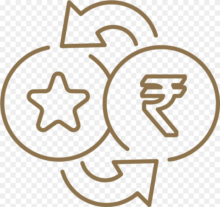 Partner Loyalty Points Icon Black, Recycling Symbol, Symbol, Text, Number PNG