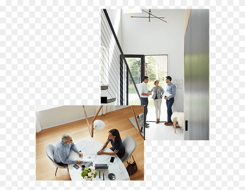 600x591 Partner With Trusted Talent Window Screen, Chair, Furniture, Person HD PNG Download