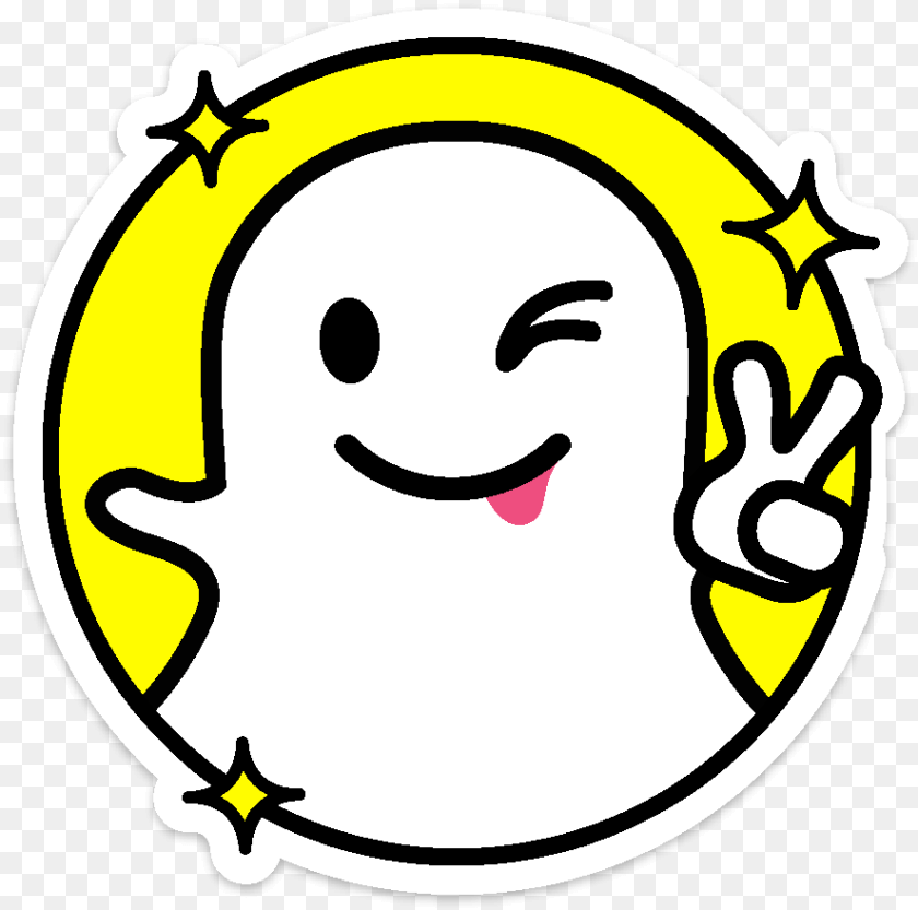 887x880 Partners Badge Snapchat Snapchat, Sticker, Stencil, Baby, Person Clipart PNG