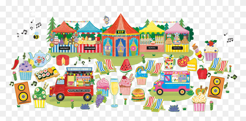 865x394 Partners Foodies Festival Brighton, Circus, Leisure Activities, Crowd HD PNG Download
