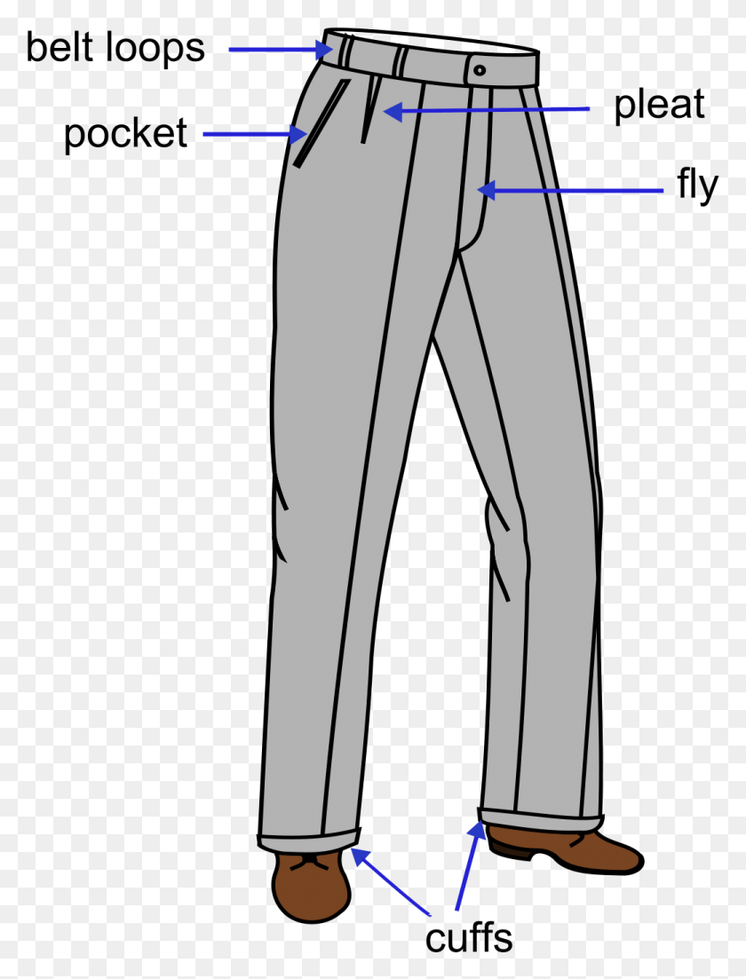 1039x1390 Parts Of Trousers, Pants, Clothing, Apparel HD PNG Download