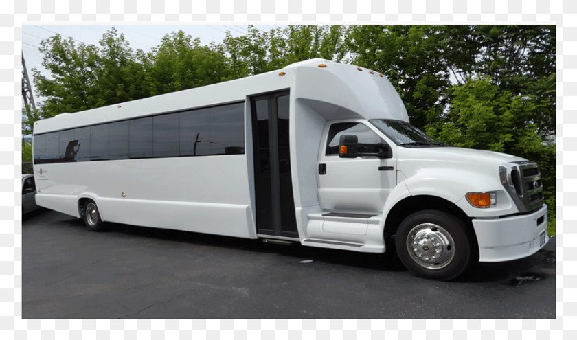 863x482 Descargar Png Alquiler De Autobuses De Fiesta Para La Ciudad Addison Algonquin Arlington Rv, Vehículo, Transporte, Van Hd Png