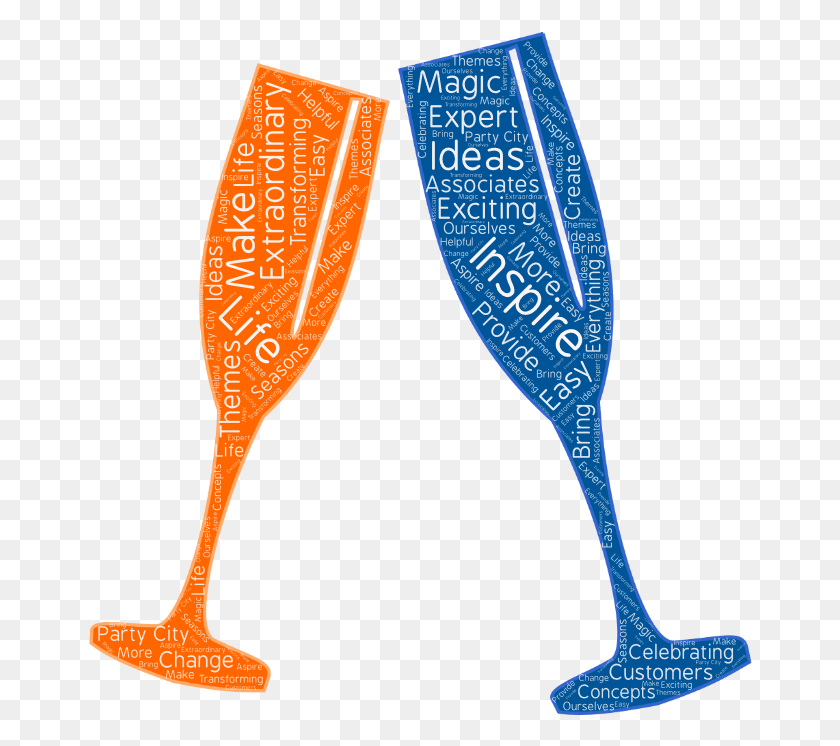 664x686 Party City Champagne Stemware, Oars, Paddle, Clothing HD PNG Download