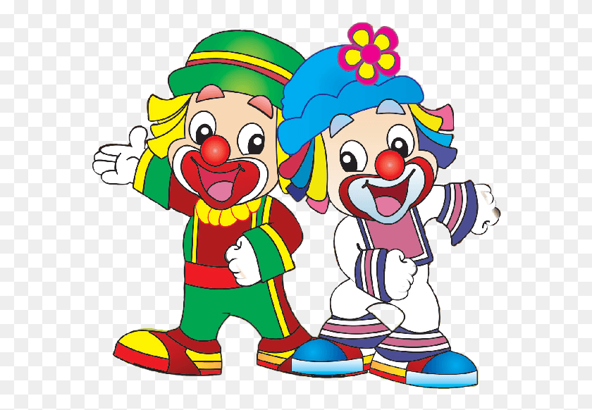 582x522 Party Clown Images Cliparts Patati Patata, Performer, Juggling HD PNG Download