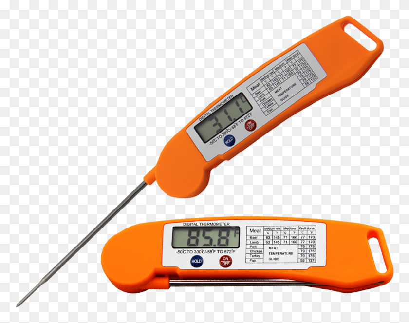 972x752 Party Javelin Instant Read Digital Meat Thermometer Measuring Instrument, Scale, Gauge, Tool HD PNG Download