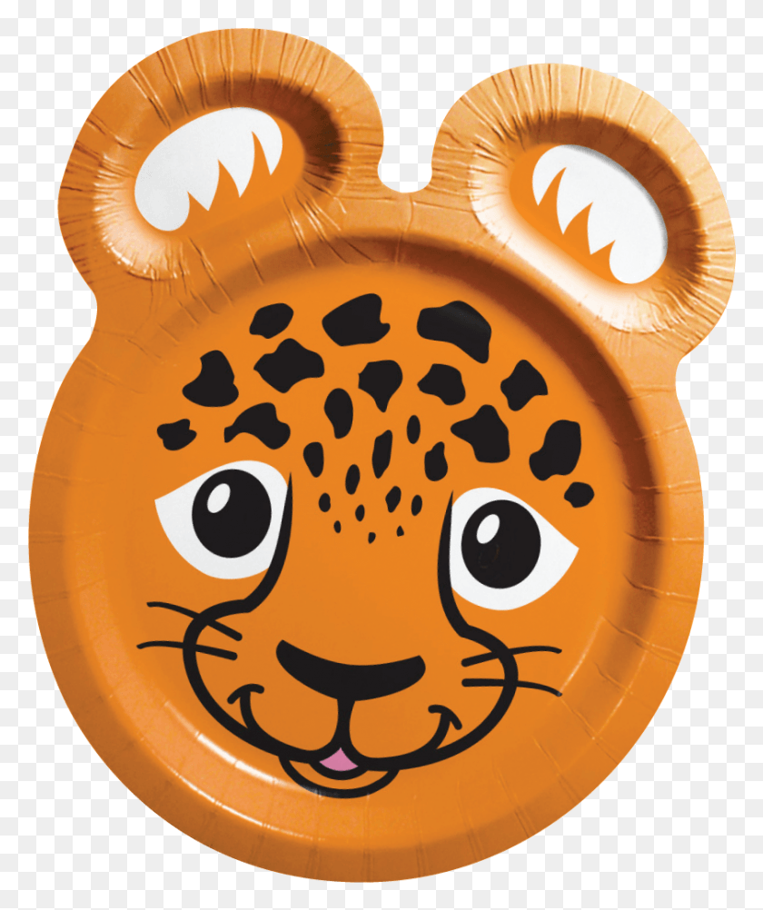 841x1016 Party Like A Wild Animal Paper Plates Zoo Pals Plates, Logo, Symbol, Trademark HD PNG Download