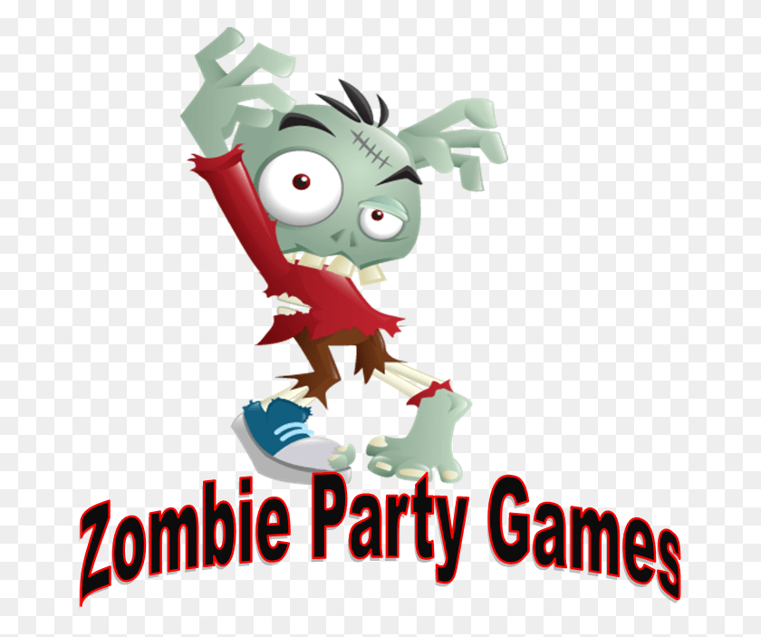 666x643 Праздничные Атрибуты Zombie Party Games Для Детей, Графика, Игрушки Hd Png Скачать