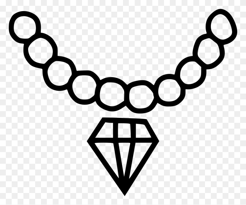 980x806 Party Wear Necklace Jewel Diamond Jewellery Imagenes De Collar Para Dibujar, Stencil, Scissors, Blade HD PNG Download