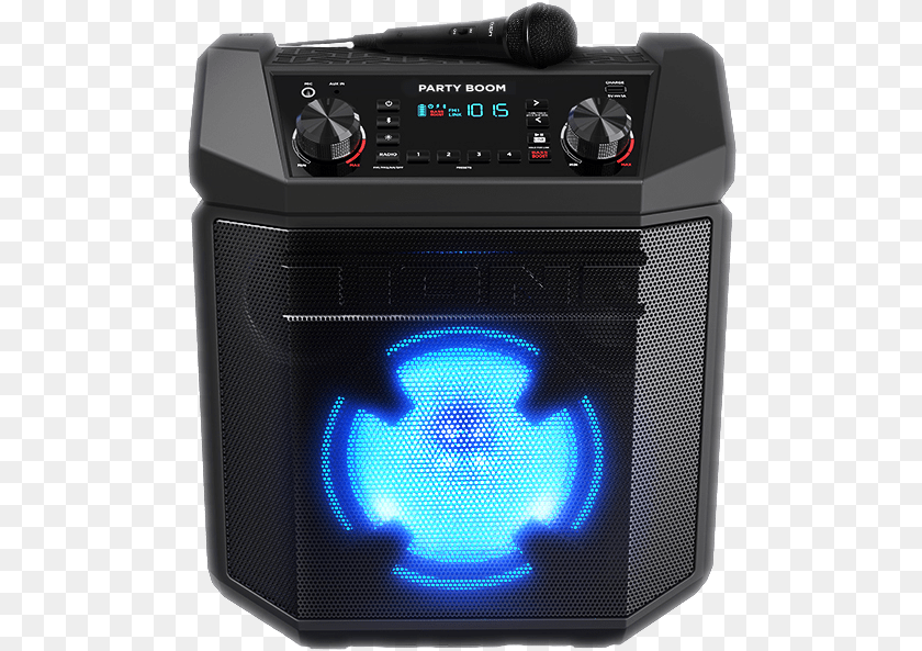 501x593 Partyboom Edit Bocina Party Boom, Electronics, Speaker, Electrical Device, Microphone Transparent PNG