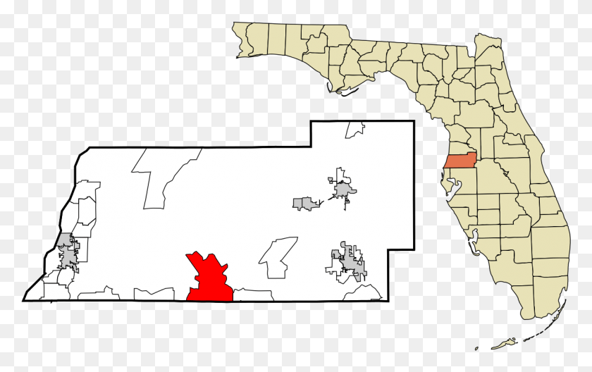 1223x735 El Condado De Pasco Florida Incorporated Y Unincorporated County Florida Png
