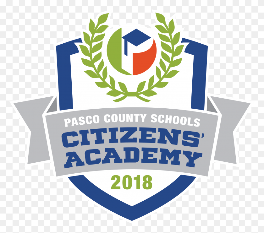 3304x2890 Las Escuelas Del Condado De Pasco Están Lanzando Una Academia Citizens39 Emblema, Logotipo, Símbolo, Marca Registrada Hd Png