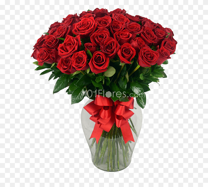 593x697 Садовые Розы Pasin En Florero, Растение, Цветок, Цветение Hd Png Скачать