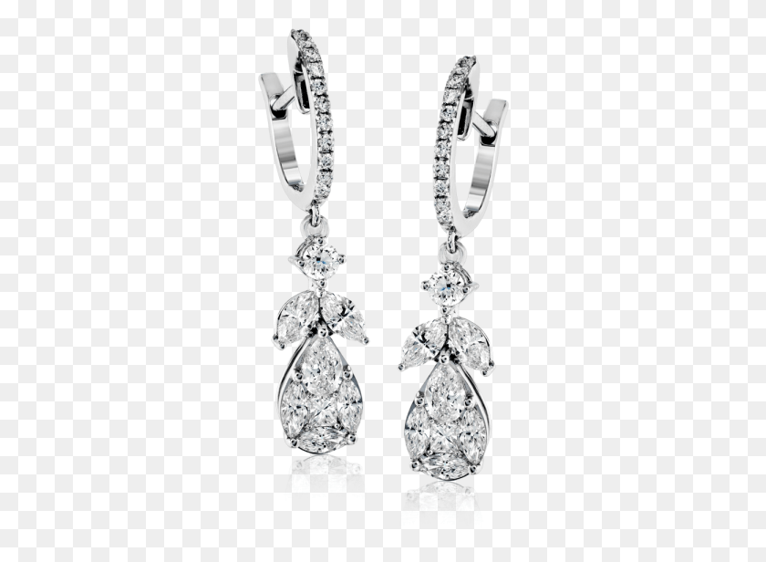 276x556 Passion Collection Earrings Pear Shape Diamond Earring, Accessories, Accessory, Jewelry HD PNG Download