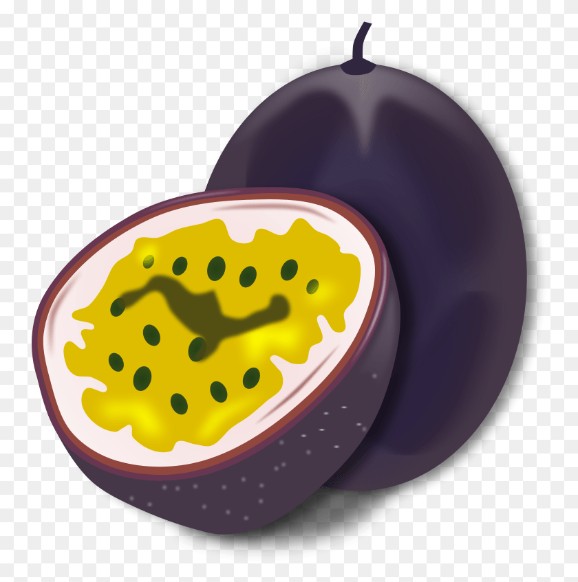 749x787 Passion Fruit Free Vector Passion Fruit Clipart, Plant, Food, Egg HD PNG Download