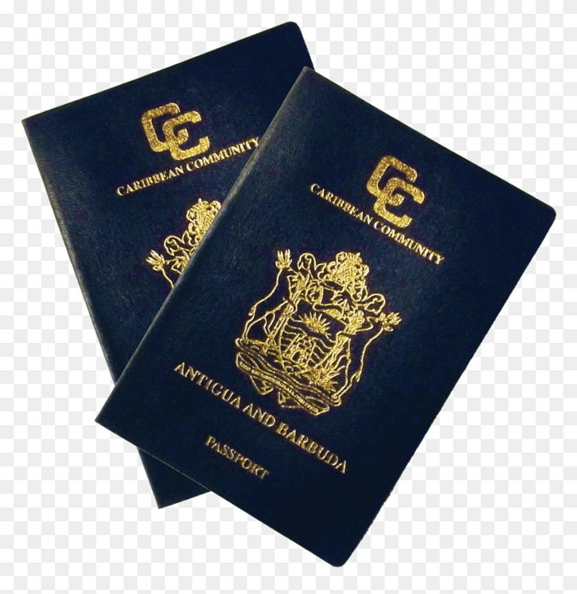 902x933 Passport Antigua And Barbuda Passport, Text, Id Cards, Document HD PNG Download