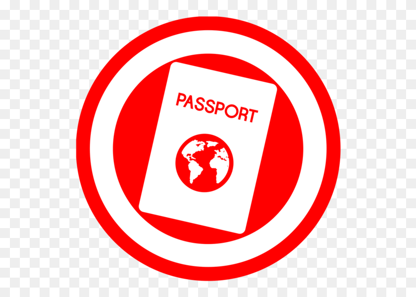 540x539 Passport Circle, Logo, Symbol, Trademark HD PNG Download