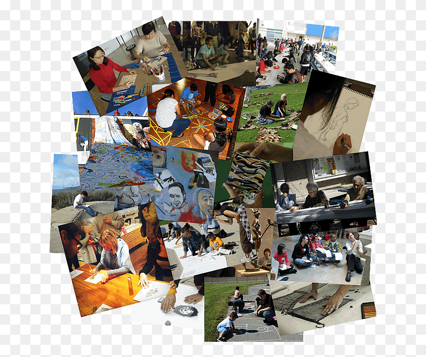 647x644 Past Events Collage Collage, Poster, Advertisement, Person HD PNG Download