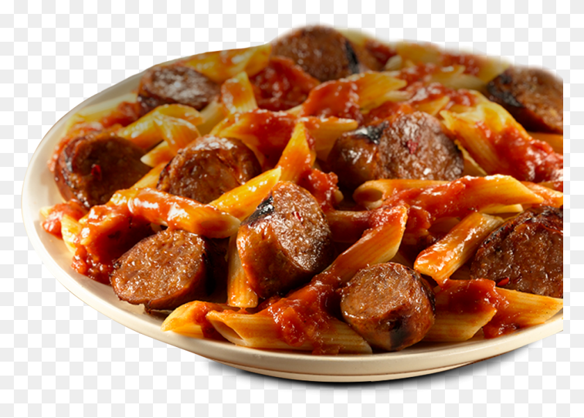 942x654 Pasta Img Fried Spicy Sausage, Dish, Meal, Food HD PNG Download