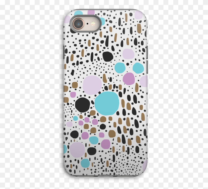 365x706 Pastel Confetti Case Iphone 8 Tough Mobile Phone Case, Texture, Polka Dot, Rug HD PNG Download