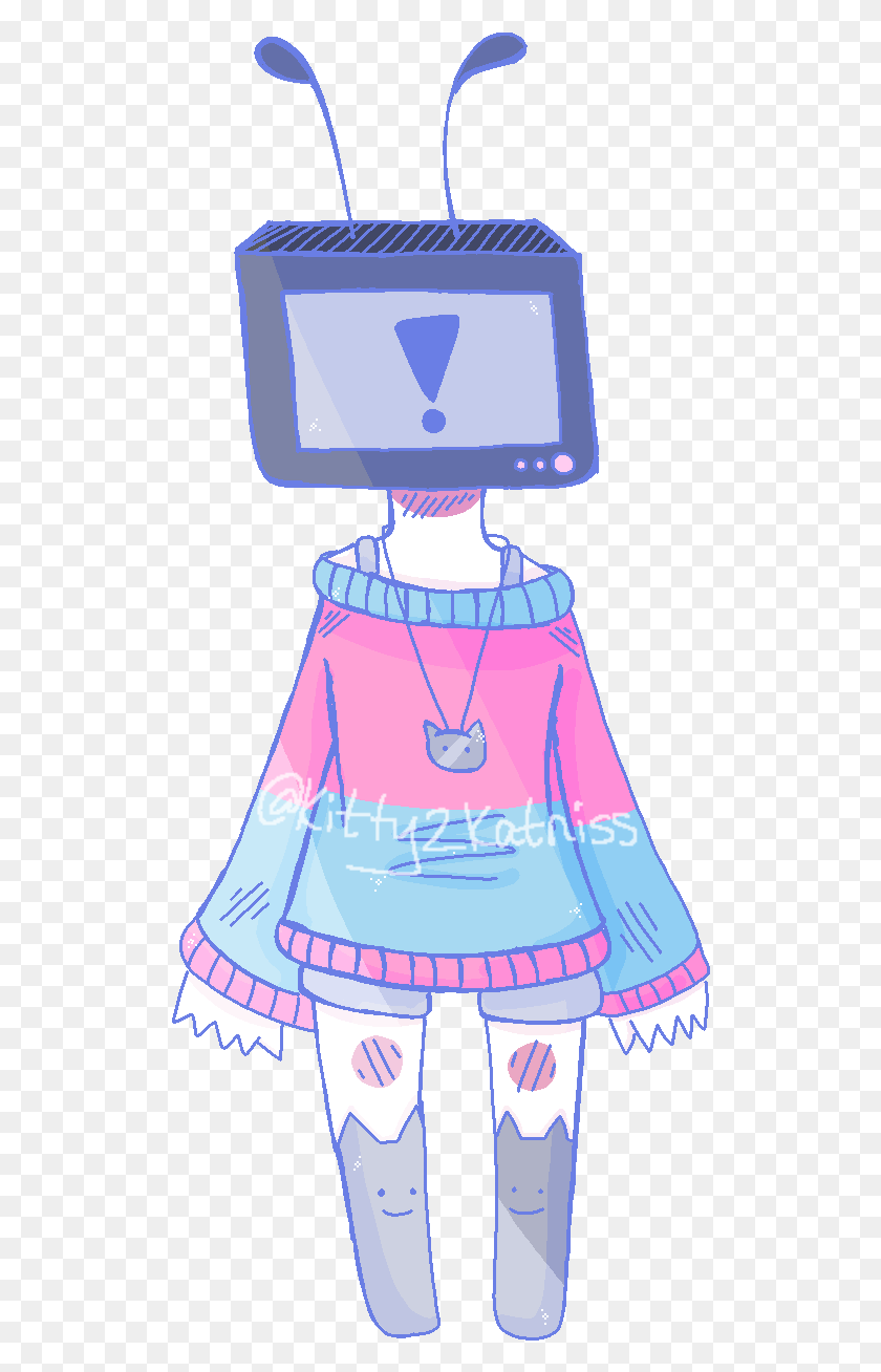 514x1248 Pastel Tv Head Pastel Gore Tv Head, Clothing, Apparel, Sleeve HD PNG Download