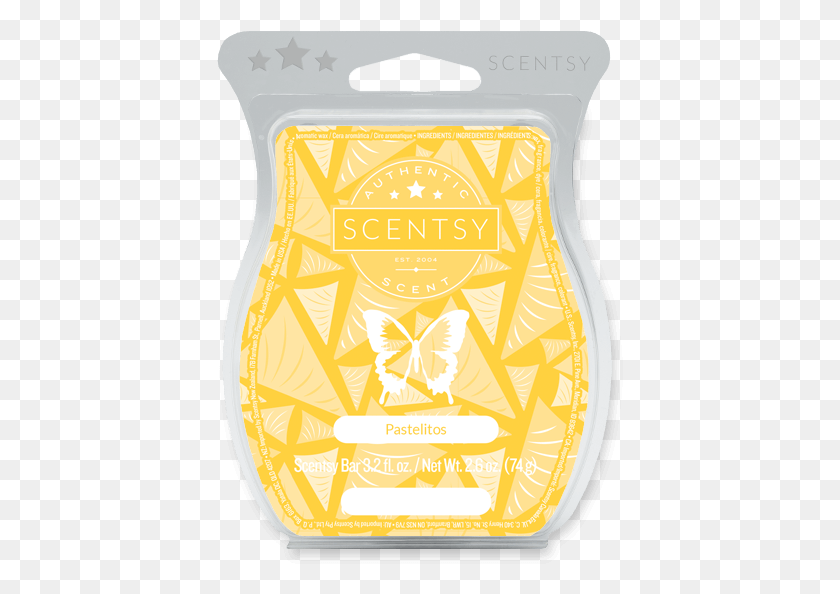 407x534 Pastelitos Scentsy Bar Scentsy Peach And White Amber, Logo, Symbol, Trademark HD PNG Download