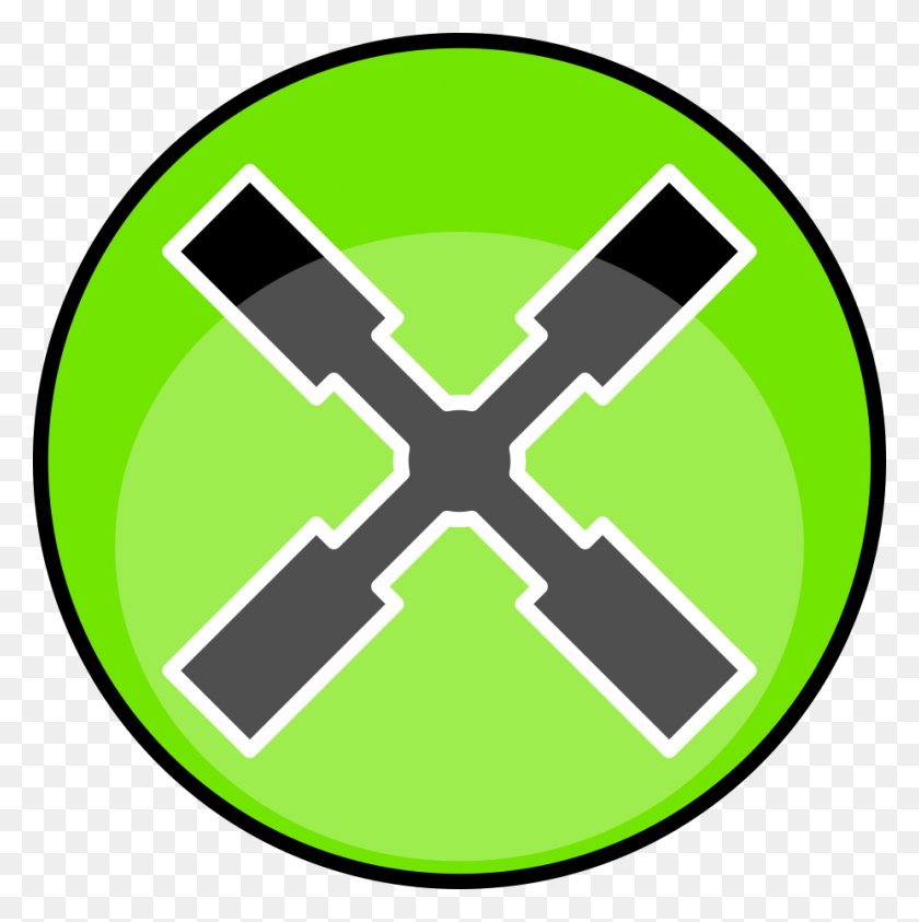 926x930 Pastex Connectorz Cross, Symbol, Recycling Symbol, Logo HD PNG Download