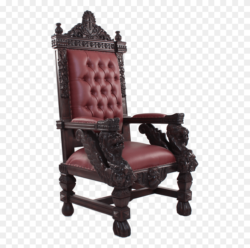 501x772 Pastor Chair, Furniture, Armchair, Throne HD PNG Download