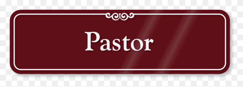 801x249 Pastor Sign Se 2437 Showcase Burrev Staff Only Sign, Text, Alphabet, Label HD PNG Download