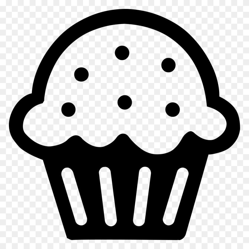 980x980 Pastry Comments Pastry Icon, Cupcake, Cream, Cake HD PNG Download