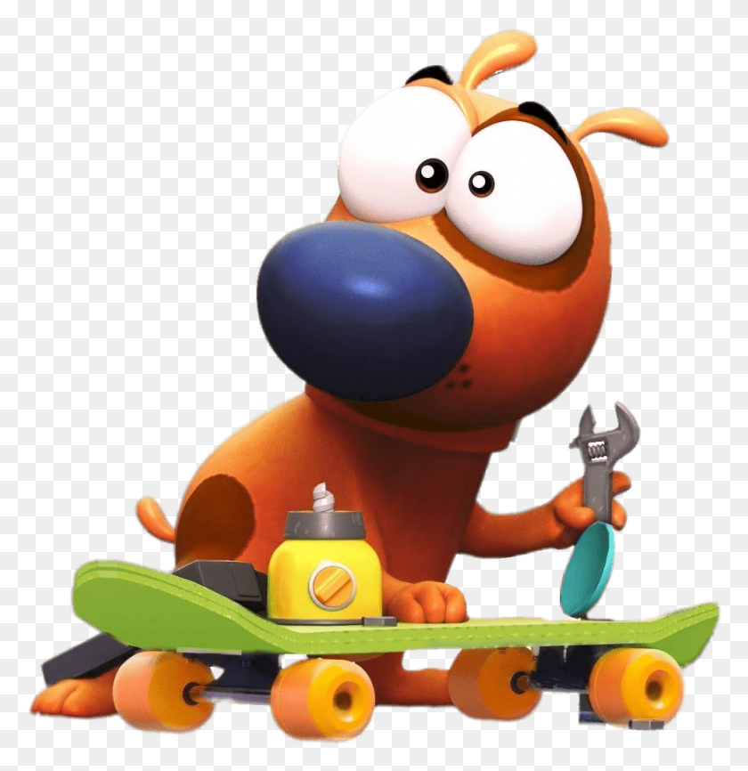 977x1010 Pat The Dog, Toy, Plant, Food HD PNG Download
