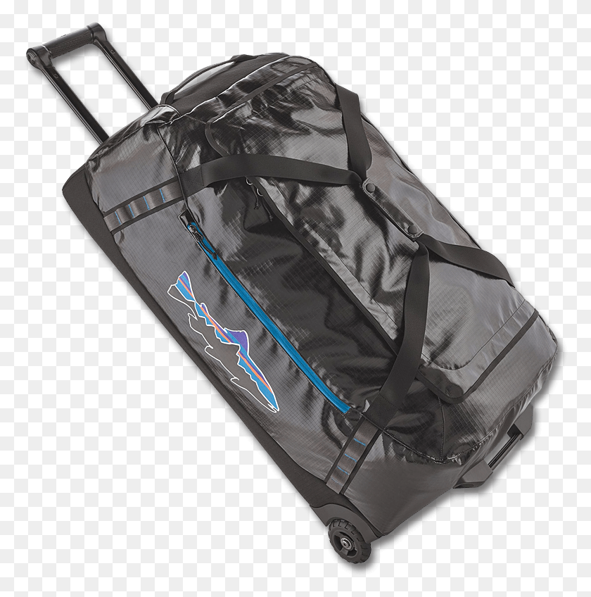 775x788 Patagonia Black Hole Wheeled Duffel Bag Garment Bag, Luggage, Helmet, Clothing HD PNG Download