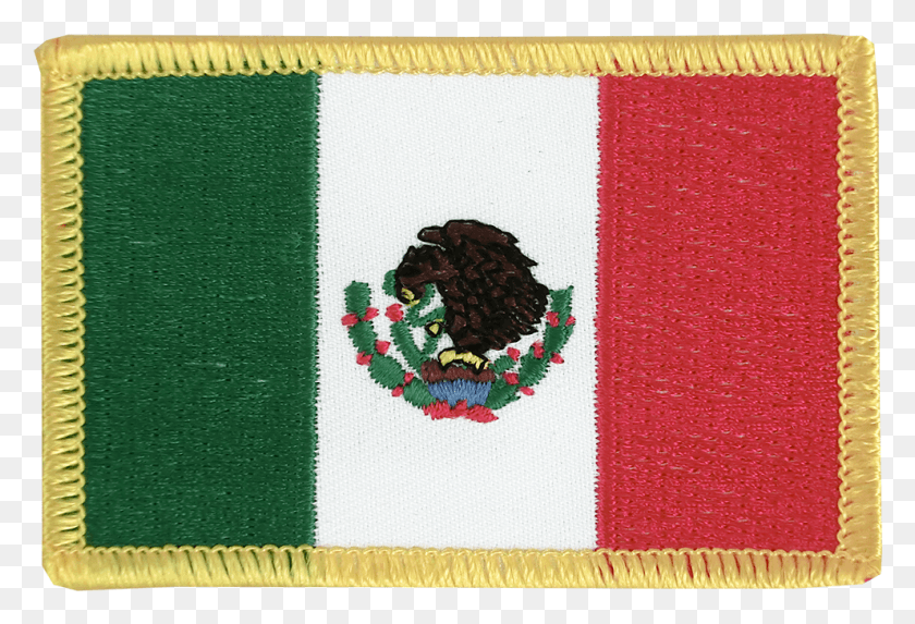 991x652 Нашивка Королевские Флаги Мексики Нашивка С Флагом Мексики, Ковер, Аппликация, Узор Hd Png Скачать
