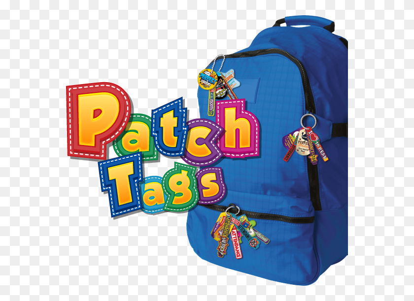 573x552 Patchtagbp Bag, Backpack, Text, Alphabet HD PNG Download