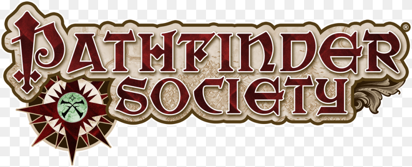 1088x443 Pathfinder Online Games Pathfinder Society Logo, Text, Food, Ketchup PNG