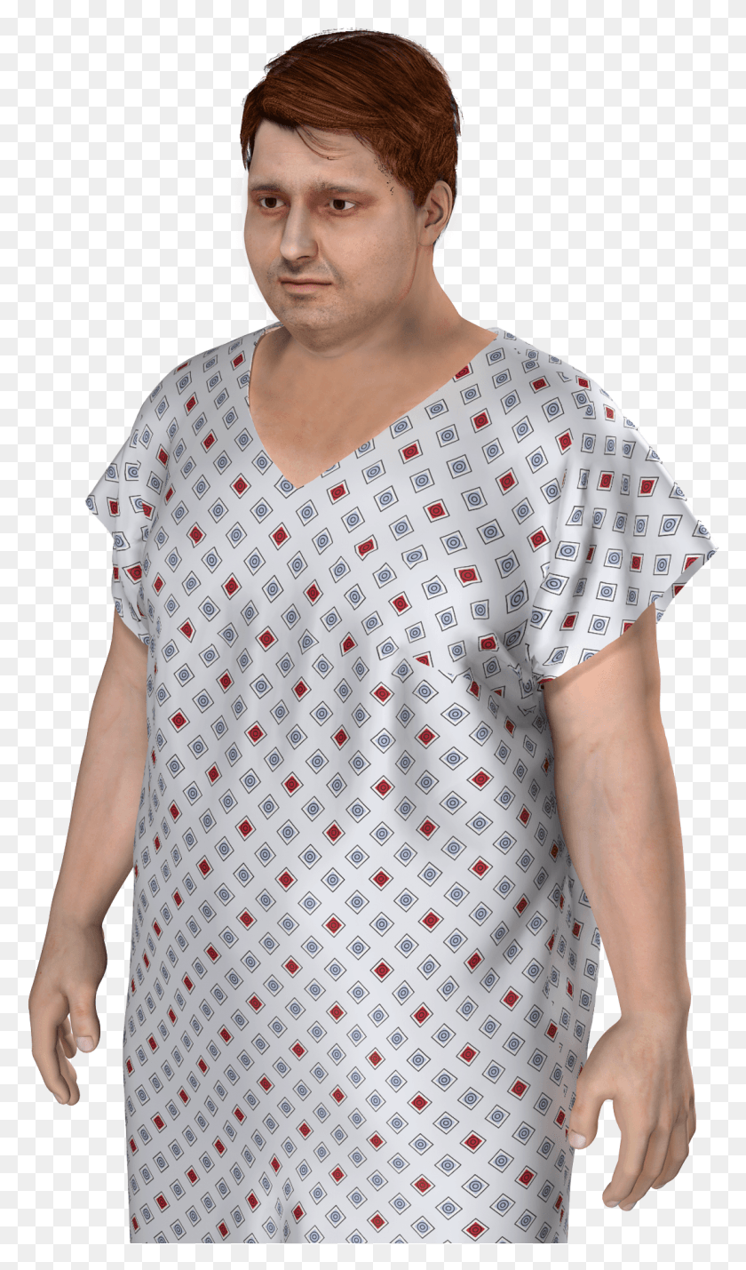 1101x1933 Patient File Polka Dot, Clothing, Apparel, Blouse HD PNG Download