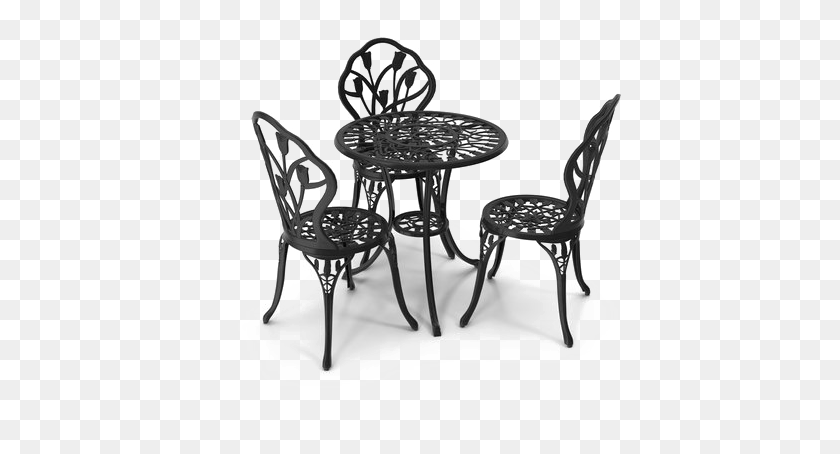 461x394 Patio Set Free Table Chair Set In, Furniture, Dining Table, Tabletop HD PNG Download