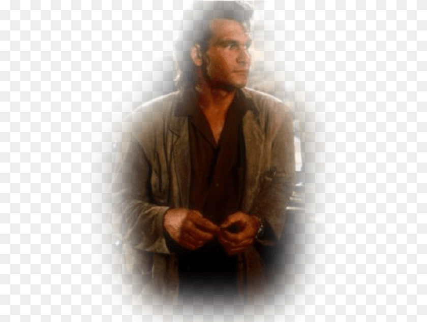 Patrick Swayze Gentleman, Portrait, Head, Person, Face Sticker PNG