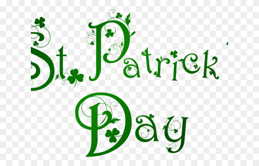 640x480 Patricks Day Clipart Border St Patricks Day Word, Text, Alphabet, Handwriting HD PNG Download