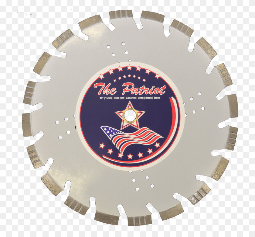 2448x2259 Patriot Diamond Blade Diamond Blades Logo HD PNG Download