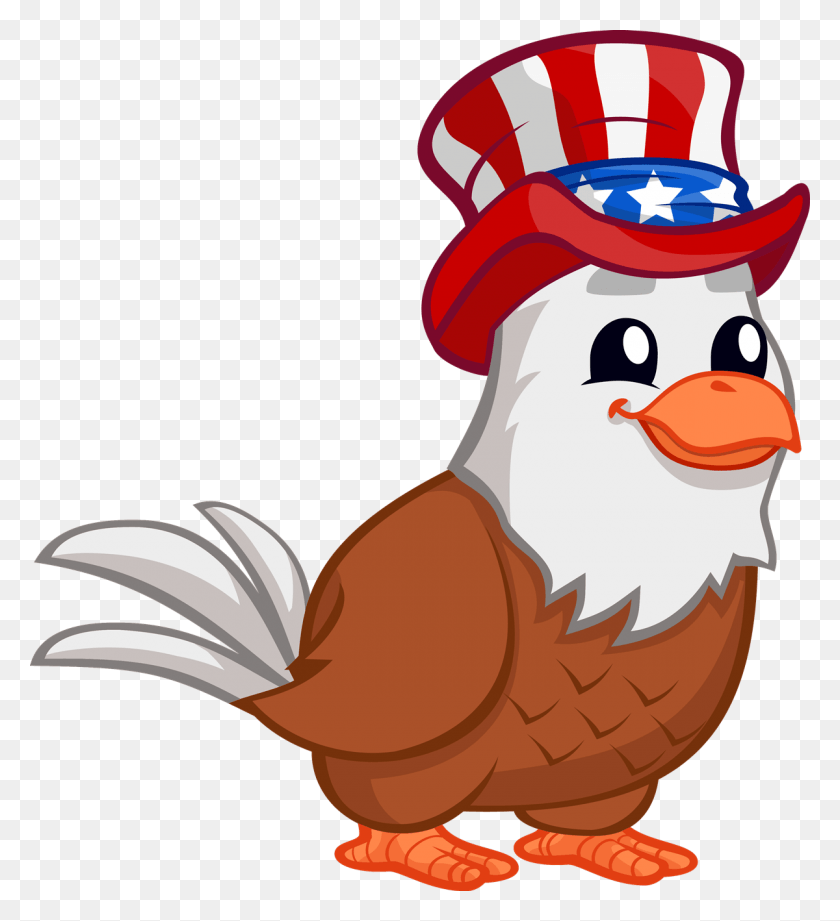 1200x1326 Patriotic Animal Clip Art, Bird, Figurine, Angry Birds HD PNG Download